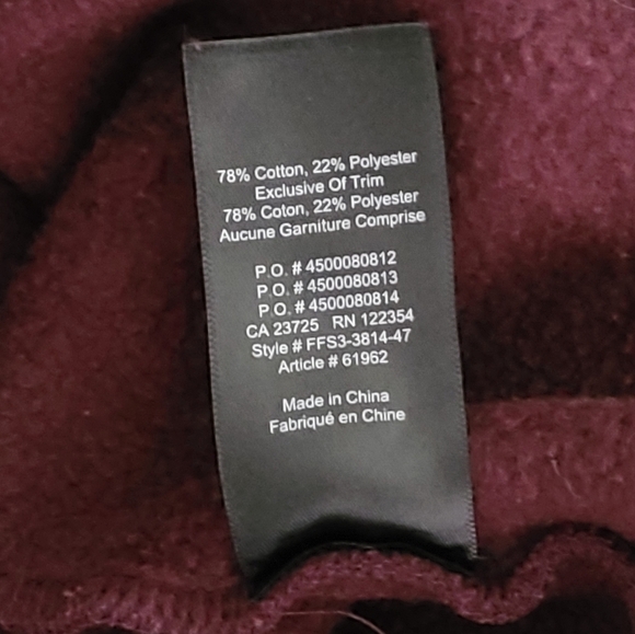 Aritzia TNA Cozy Fleece Perfect Crew Sweatshirt Women's Size XS - Picture 16 of 16